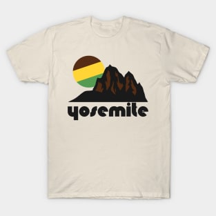 Retro Yosemite ))(( Tourist Souvenir National Park Design T-Shirt